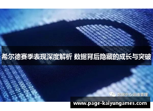 希尔德赛季表现深度解析 数据背后隐藏的成长与突破